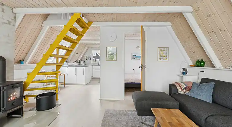 Schönes Ferienhaus mit Meerblick