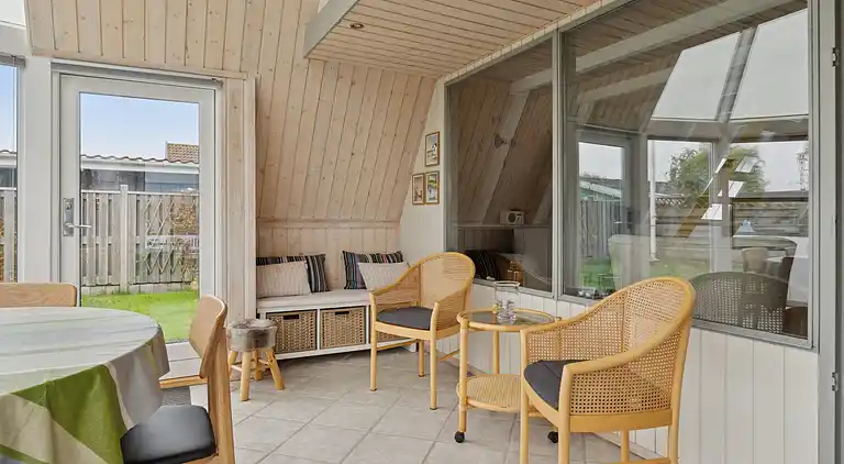 Schönes Ferienhaus mit Meerblick