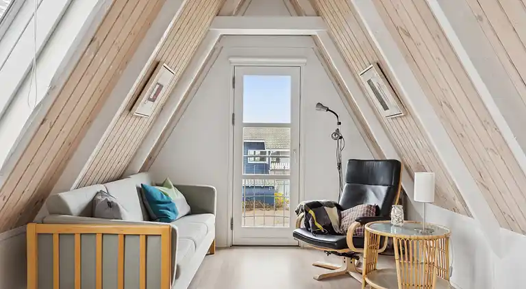 Schönes Ferienhaus mit Meerblick