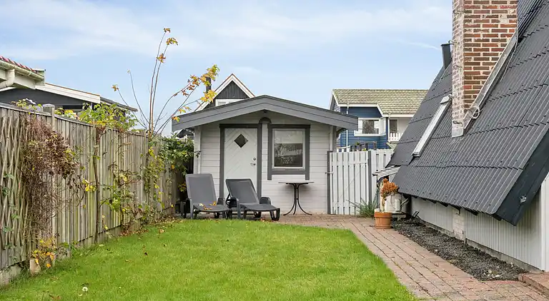 Schönes Ferienhaus mit Meerblick