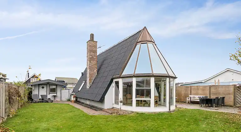 Schönes Ferienhaus mit Meerblick