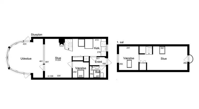 Schönes Ferienhaus mit Meerblick