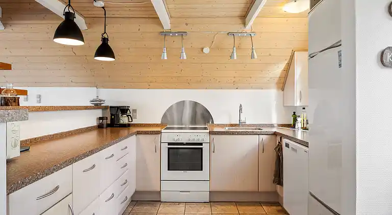 Idyllisches Ferienhaus mit Meerblick