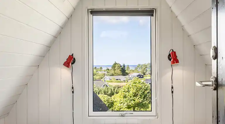 Idyllisches Ferienhaus mit Meerblick