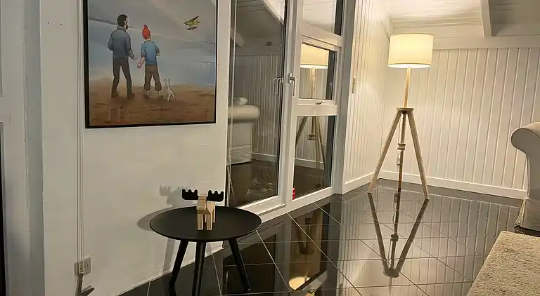 Maison élégante avec vue sur site protégé