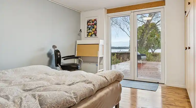 Ferienhaus mit Fjordblick