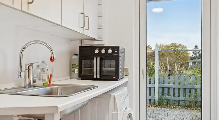Ferienhaus mit Fjordblick
