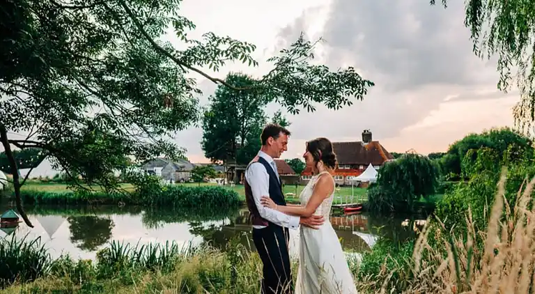 Rückzugsort am See in Sussex