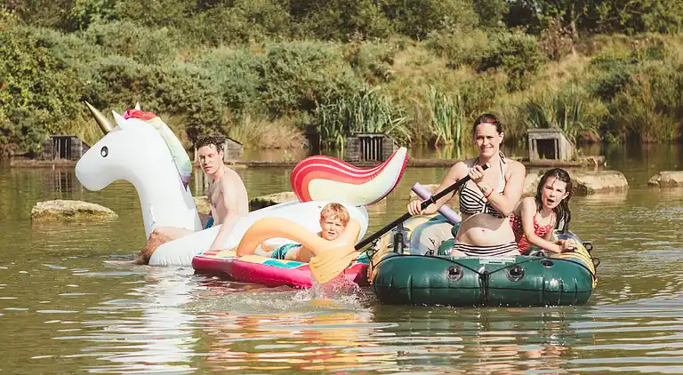 Rückzugsort am See in Sussex