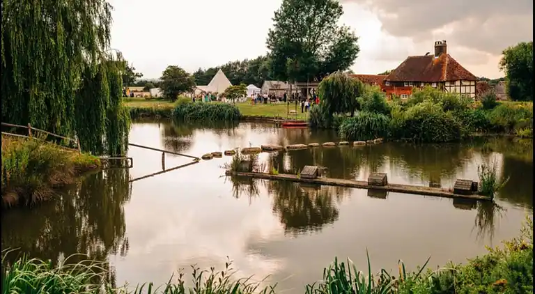 Rückzugsort am See in Sussex