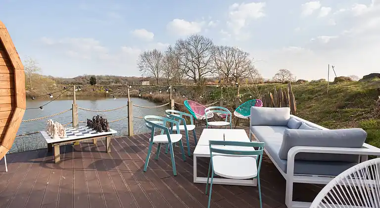 Rückzugsort am See in Sussex