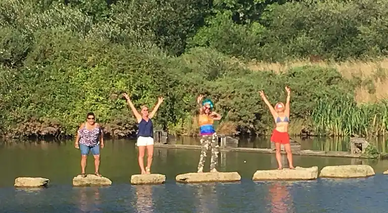 Rückzugsort am See in Sussex