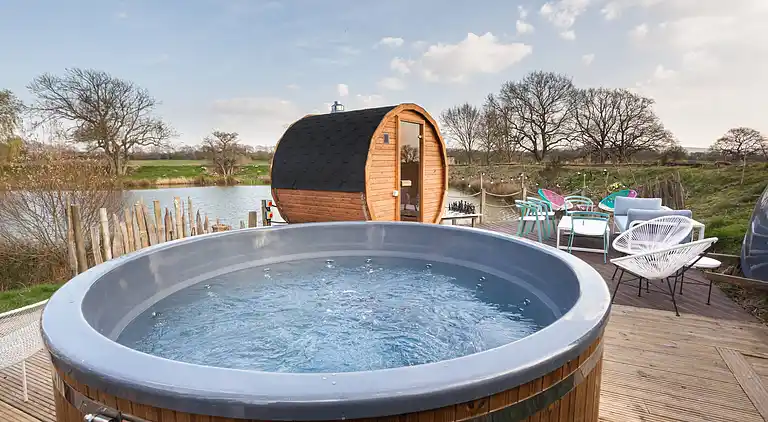 Rückzugsort am See in Sussex