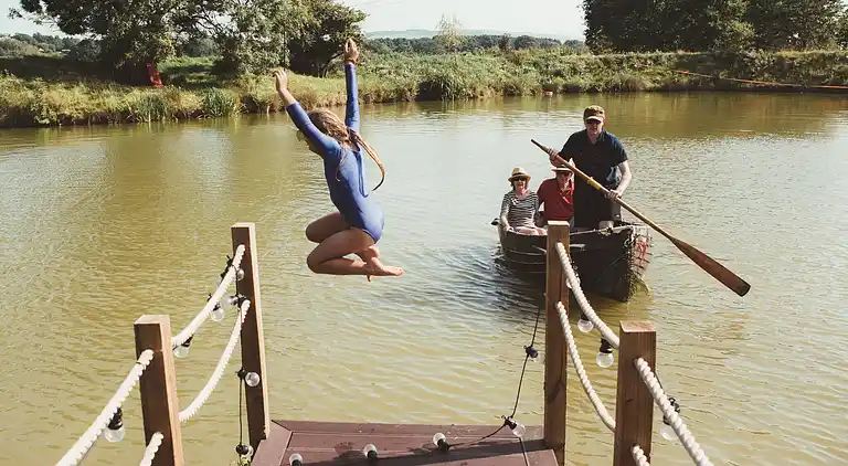 Rückzugsort am See in Sussex