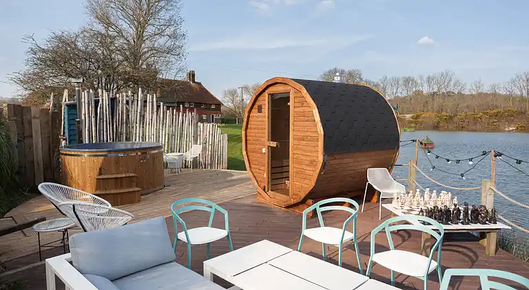 Rückzugsort am See in Sussex