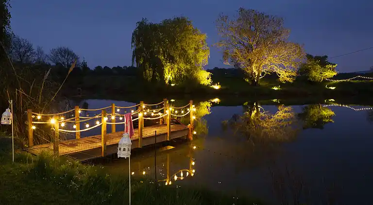 Rückzugsort am See in Sussex