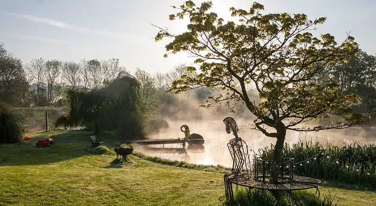 Rückzugsort am See in Sussex