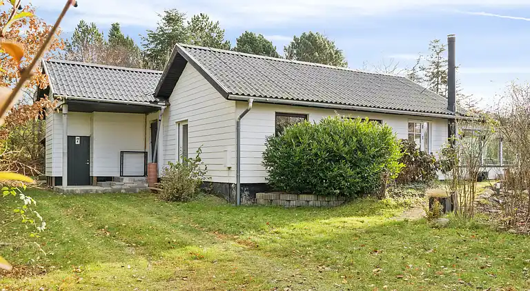 Nyrenoveret sommerhus tæt på strand og skov