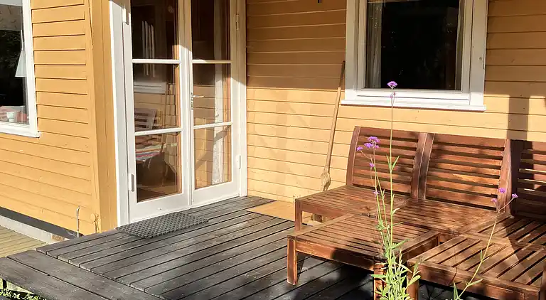 Sommerhushygge ikke langt fra strand og skov