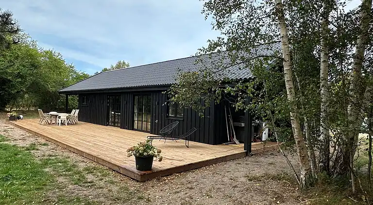 Flott feriehus nær Sejerøbukta