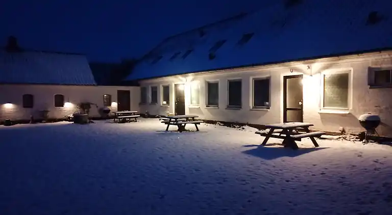 Große Ferienwohnung mit Meerblick in Strandnähe