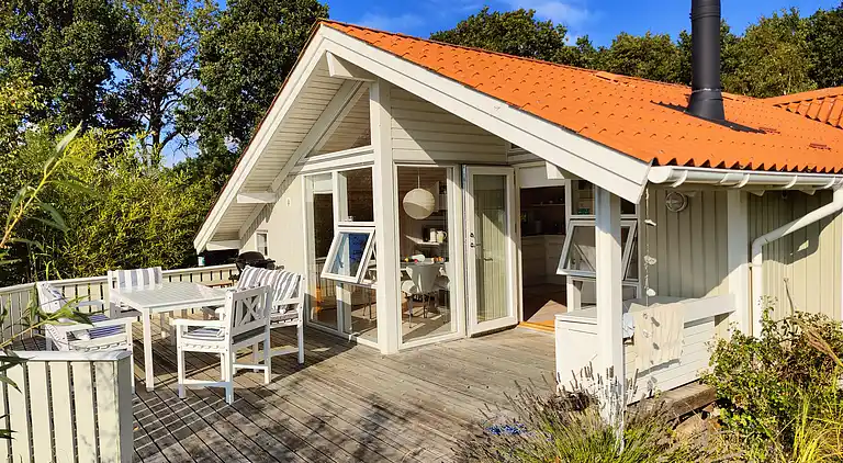 Ruhiges Ferienhaus bei Natur, Wasser, Aussicht