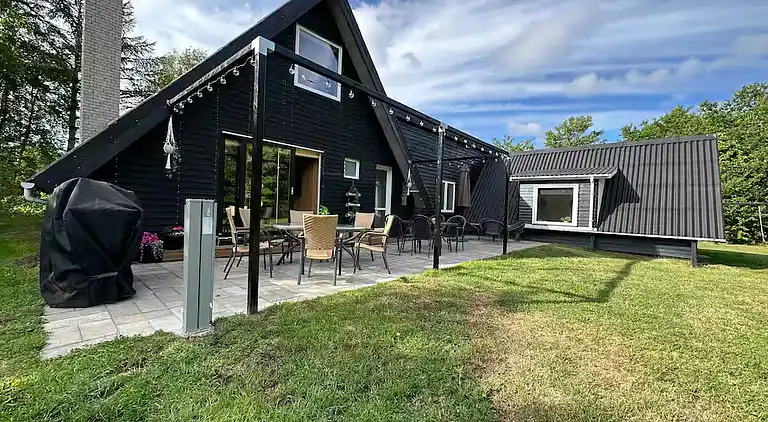 Ferienhaus mit Spa, Sauna und Whirlpool