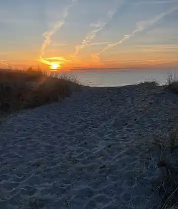 Ro og hygge i Gedesby strand med 800m til vandet