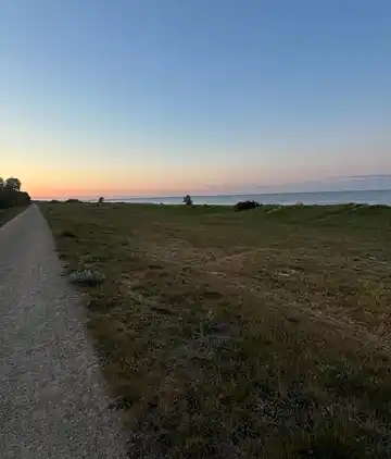 Ro og hygge i Gedesby strand med 800m til vandet