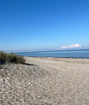 Ro og hygge i Gedesby strand med 800m til vandet