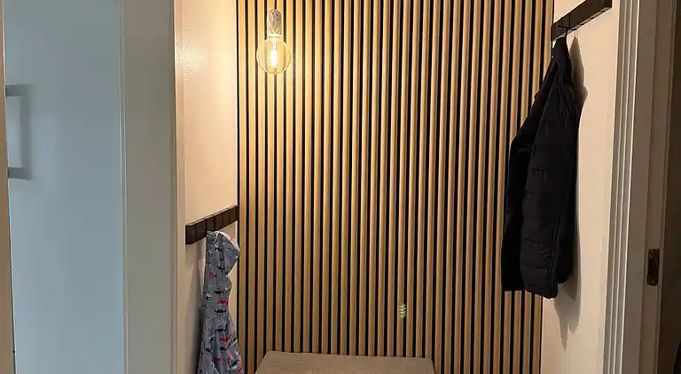 Familievenligt sommerhus nær skov og slot