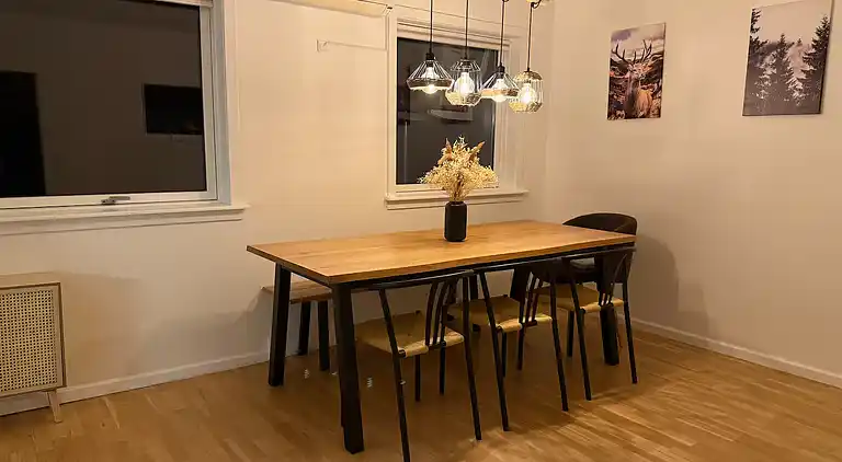 Familievenligt sommerhus nær skov og slot