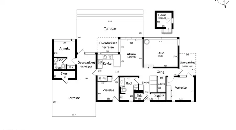 Haus am Meer mit toller Aussicht