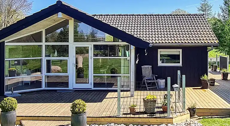 Dejligt sommerhus i Nordborg med 200 m til strand