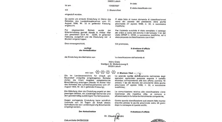 Ferienhaus in Tarsch