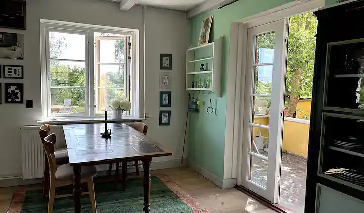 Gemütliches Ferienhaus in Møns natur