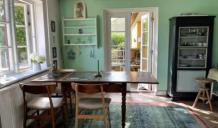 Gemütliches Ferienhaus in Møns natur