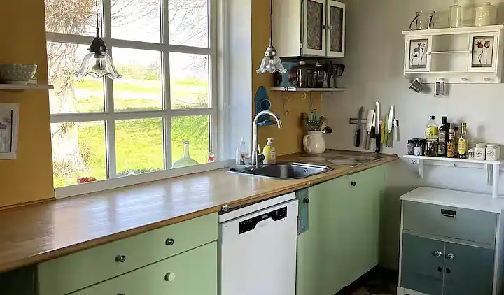 Gemütliches Ferienhaus in Møns natur