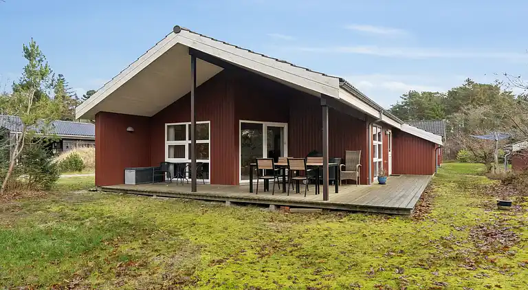 Roligt sommerhus tæt på strand og natur