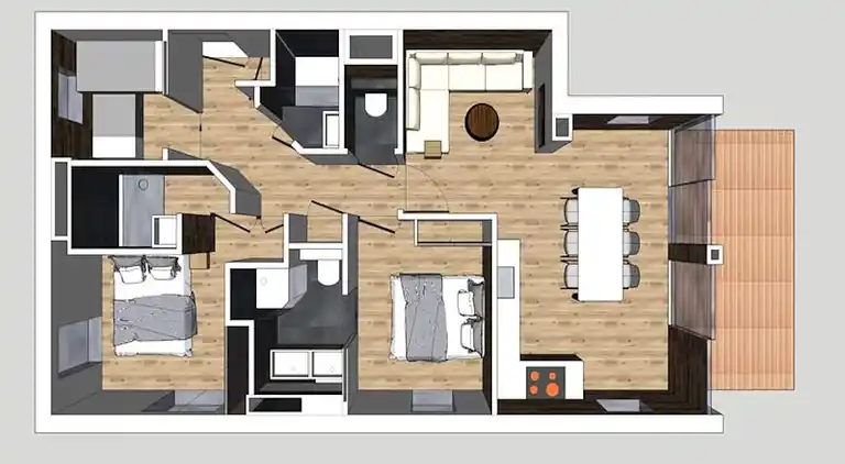 Apartment in Les Gets