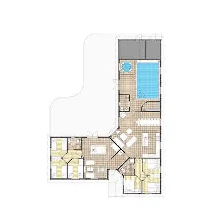 Luxus-Poolhaus mit Wasserpark & Aktivitäten