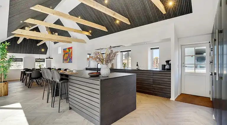 Luxus-Ferienhaus an der Nordsee mit Pool