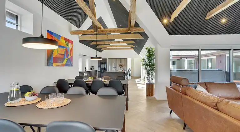 Luxus-Ferienhaus an der Nordsee mit Pool