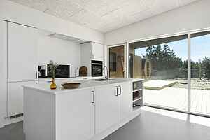 Familjevänlig wellness nära stranden i Søndervig