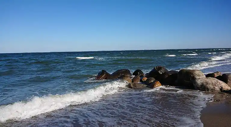 Sommerhus ved Hasmark Strand