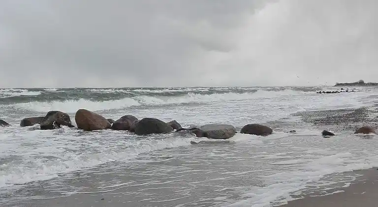 Sommerhus ved Hasmark Strand