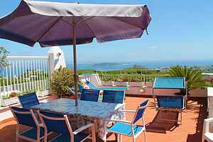 Villa La Favola Suite Ischia Terrace with view