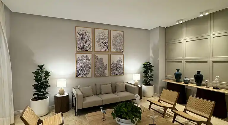 JuanDolio Penthouse, 3 Schlafzimmer, Strandlage gegenüber