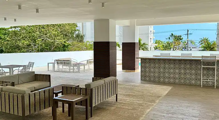JuanDolio Penthouse, 3 Schlafzimmer, Strandlage gegenüber