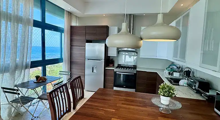 JuanDolio Penthouse, 3 Schlafzimmer, Strandlage gegenüber